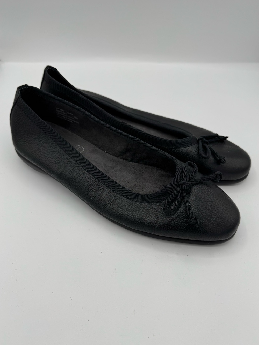 Aerosoles Black fast bet Ballet Flats with Bow Size 10 comfort work office party